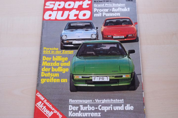 Deckblatt Sport Auto (06/1979)